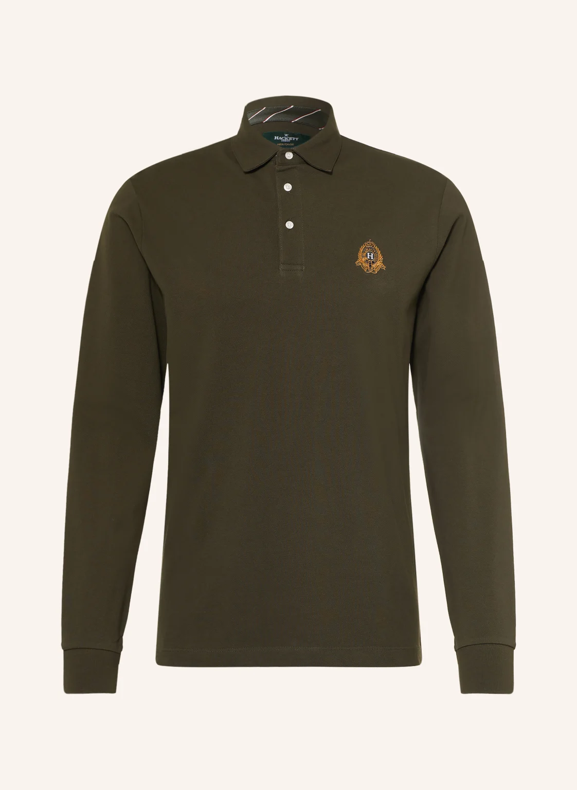 HACKETT LONDON Piqué-Poloshirt HERITAGE CREST
