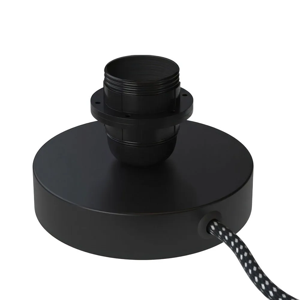 Creative Cables Posaluce lampshade-metal table lamp with 2-pole plug