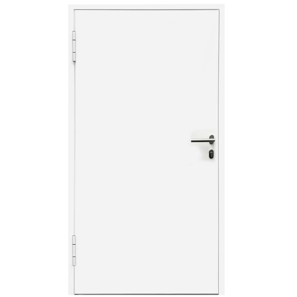 Aluminium-Haustür »Marte«, anthrazit / purpur