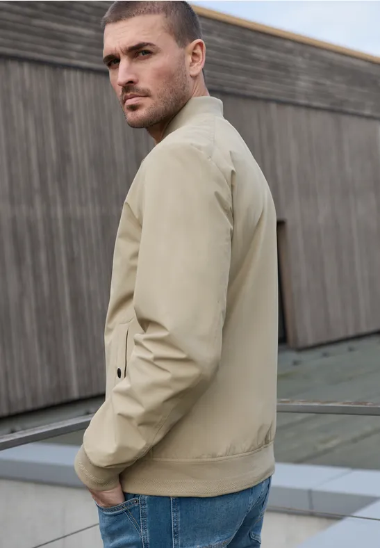 Blouson mit Zipper und Taschen