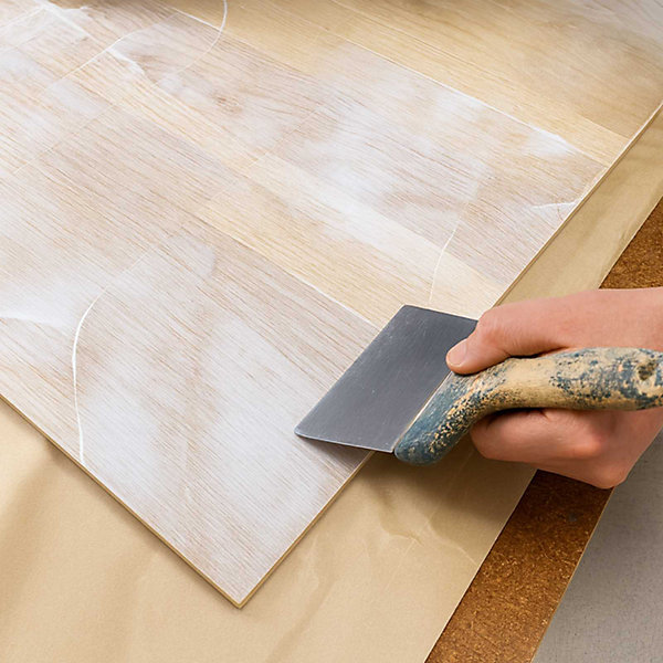 Colle Placage Bois - 5 L - Codeve Bois - Pour L'assemblage Par Contact De Votre Placage, Feuille Ou Chant En Bois.