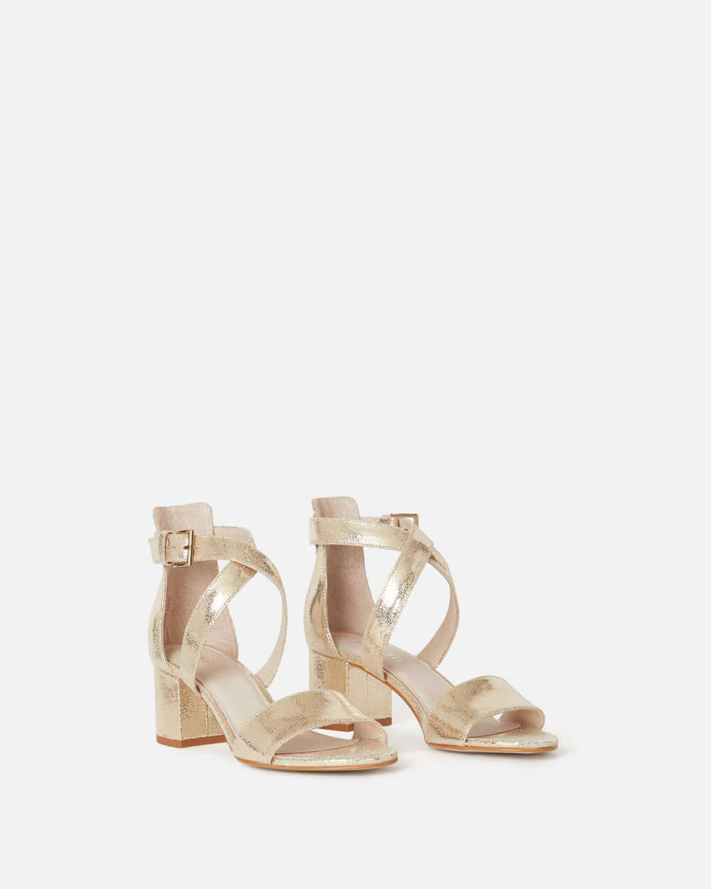 SANDALES KASSI/MET PLATINE
