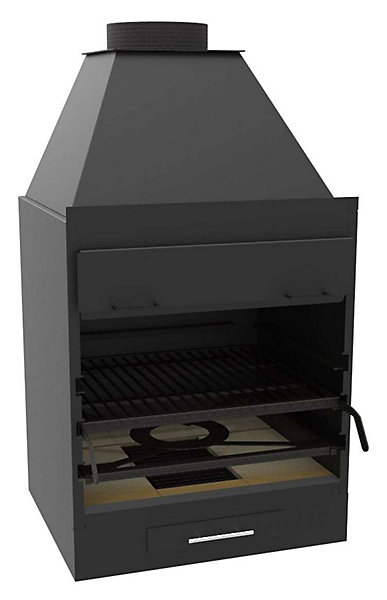 Barbecue charbon bois FM BF-60 à poser ou à encastrer