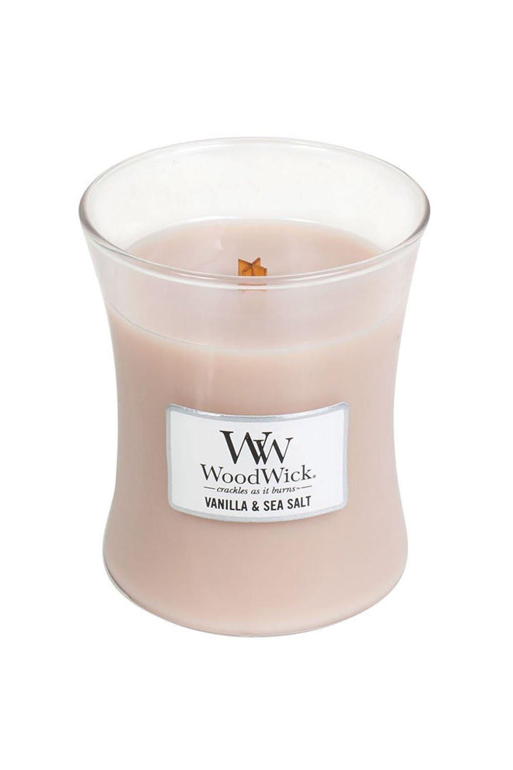 Woodwick Vanilla & Sea Salt Medium Candle