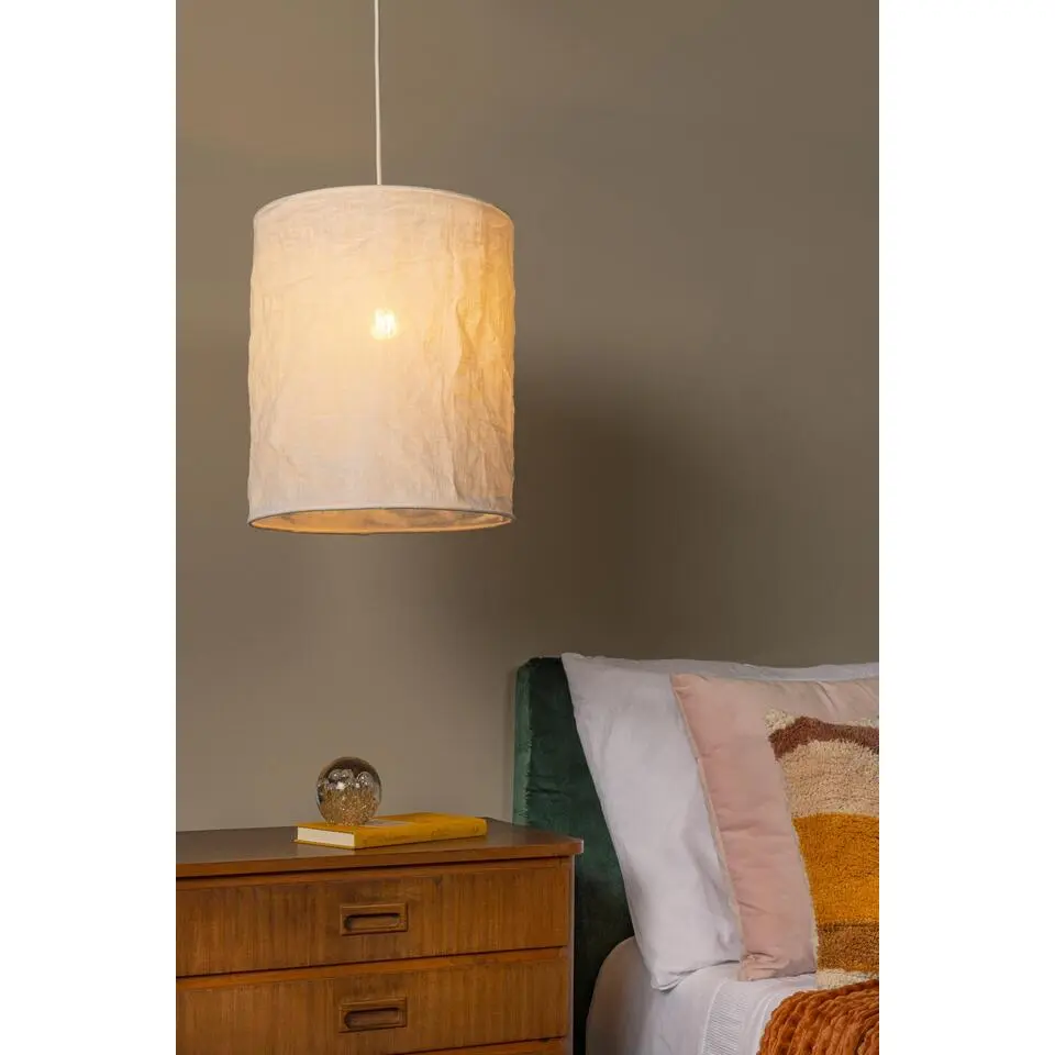 Lucide TISSAJA Hanglamp - Wit