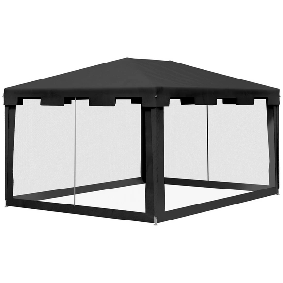Pavillon, mit Netz-Seitenwänden, LxBxH: 395 x 295 x 255 cm