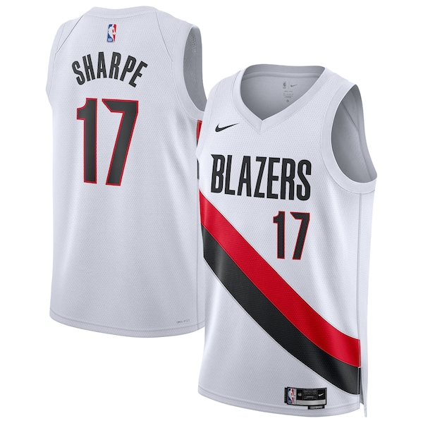 Shaedon Sharpe Portland Trail Blazers Nike Unisex Swingman Player Jersey - Association Edition - White