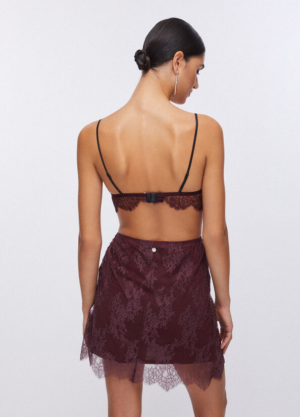 Bralette in pizzo chantilly