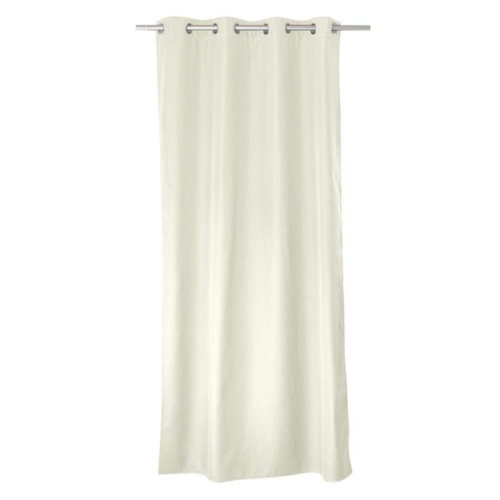 - Rideau occultant  polyester Blanc 140 X 240