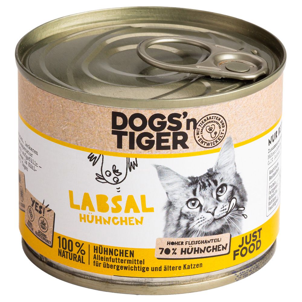 Dogs'n Tiger Senior Cat 6 x 200g