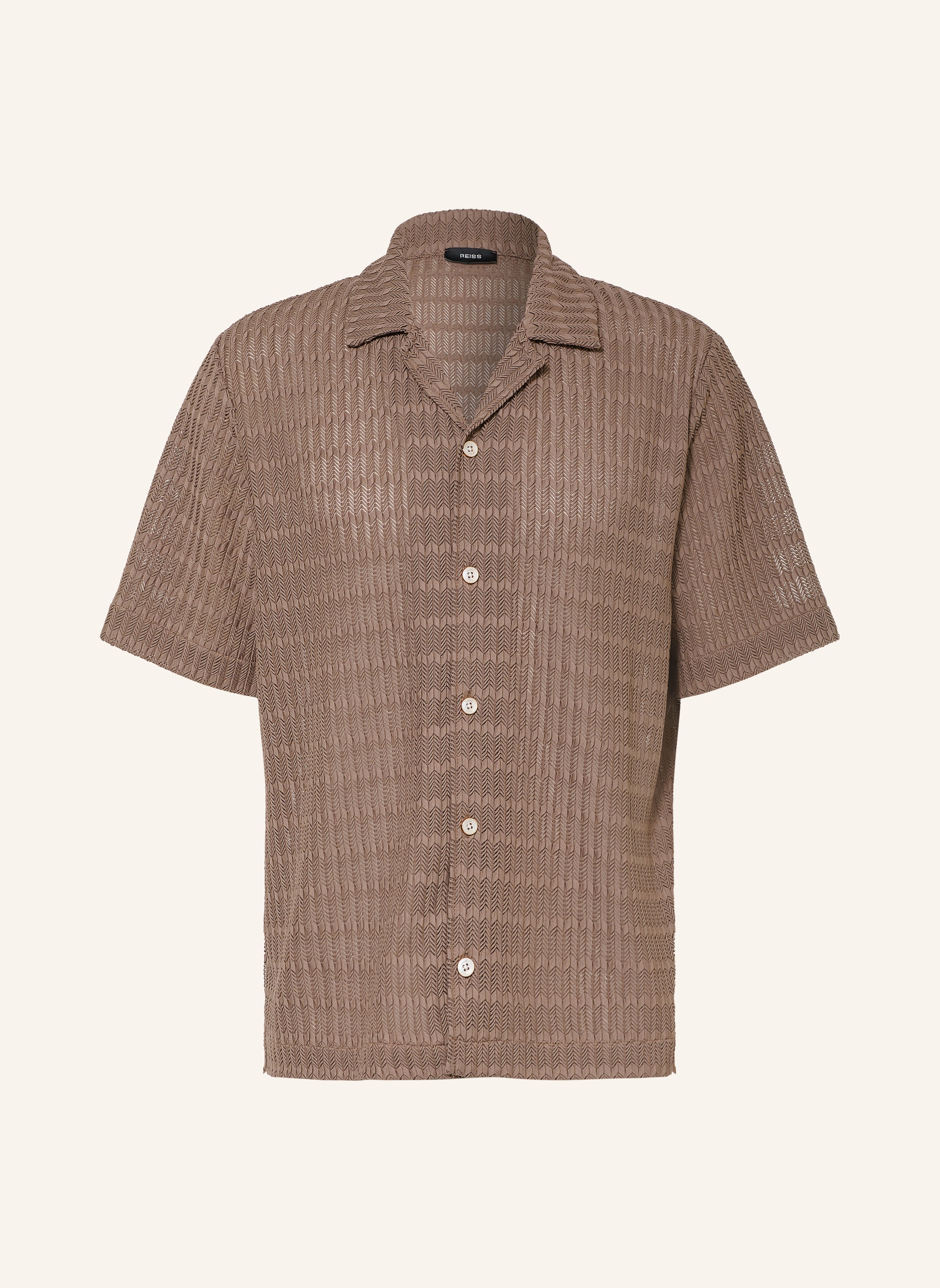 REISS Resorthemd SID Comfort Fit aus Jersey
