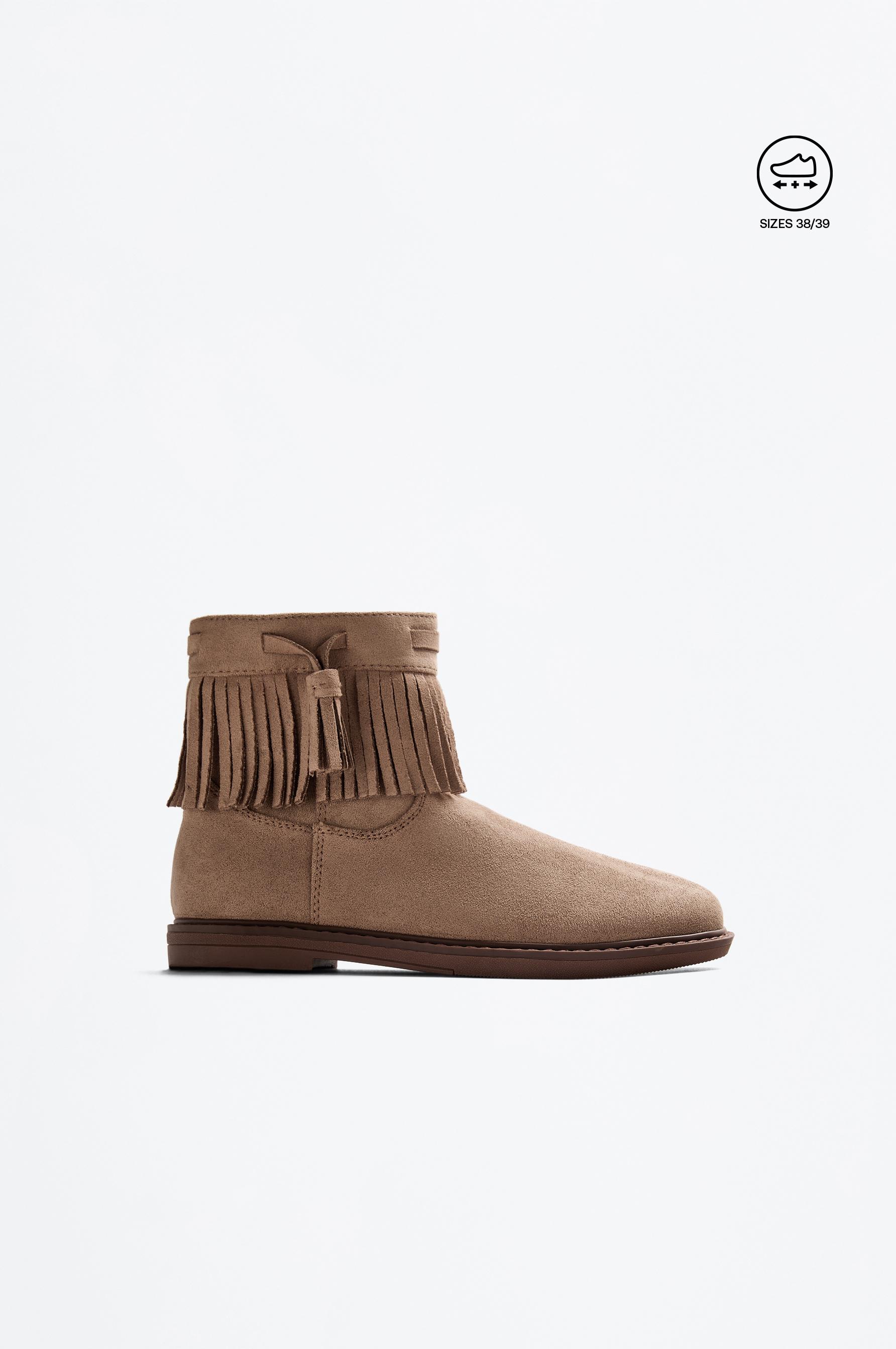 Bota flecos