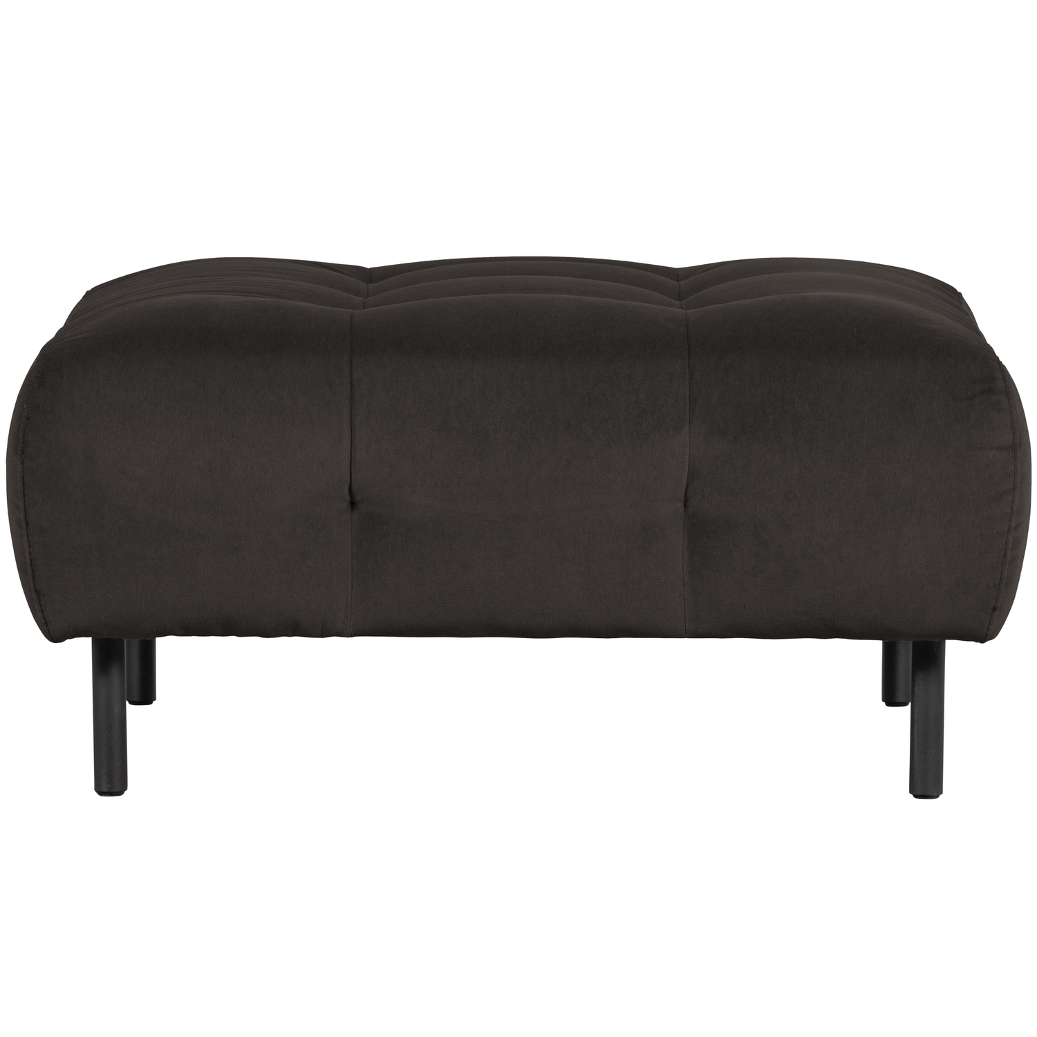 WOOOD hocker Lloyd - Velvet - Cast Iron - 45x90x90