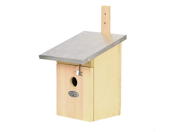 Nichoir pour oiseaux mésange charbonniere avec toit en zinc- Esschert Design
