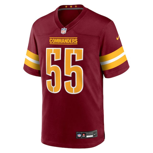 Jacob Martin Washington Commanders Nike Team Game Jersey -  Burgundy