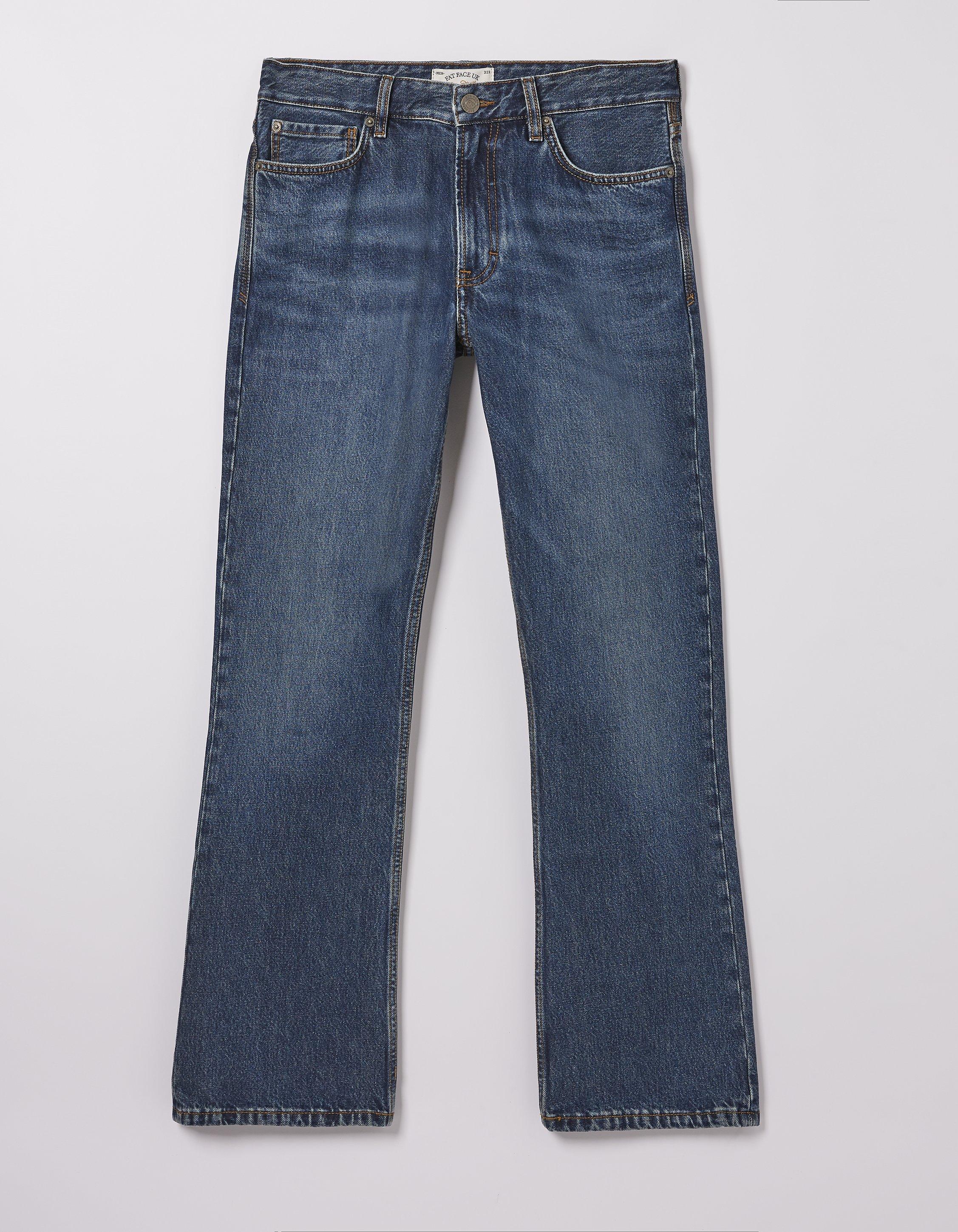 Bootcut Mid Wash Jeans