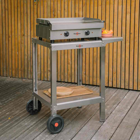 Pack plancha électrique Samba   chariot Plein Air Compact - Krampouz