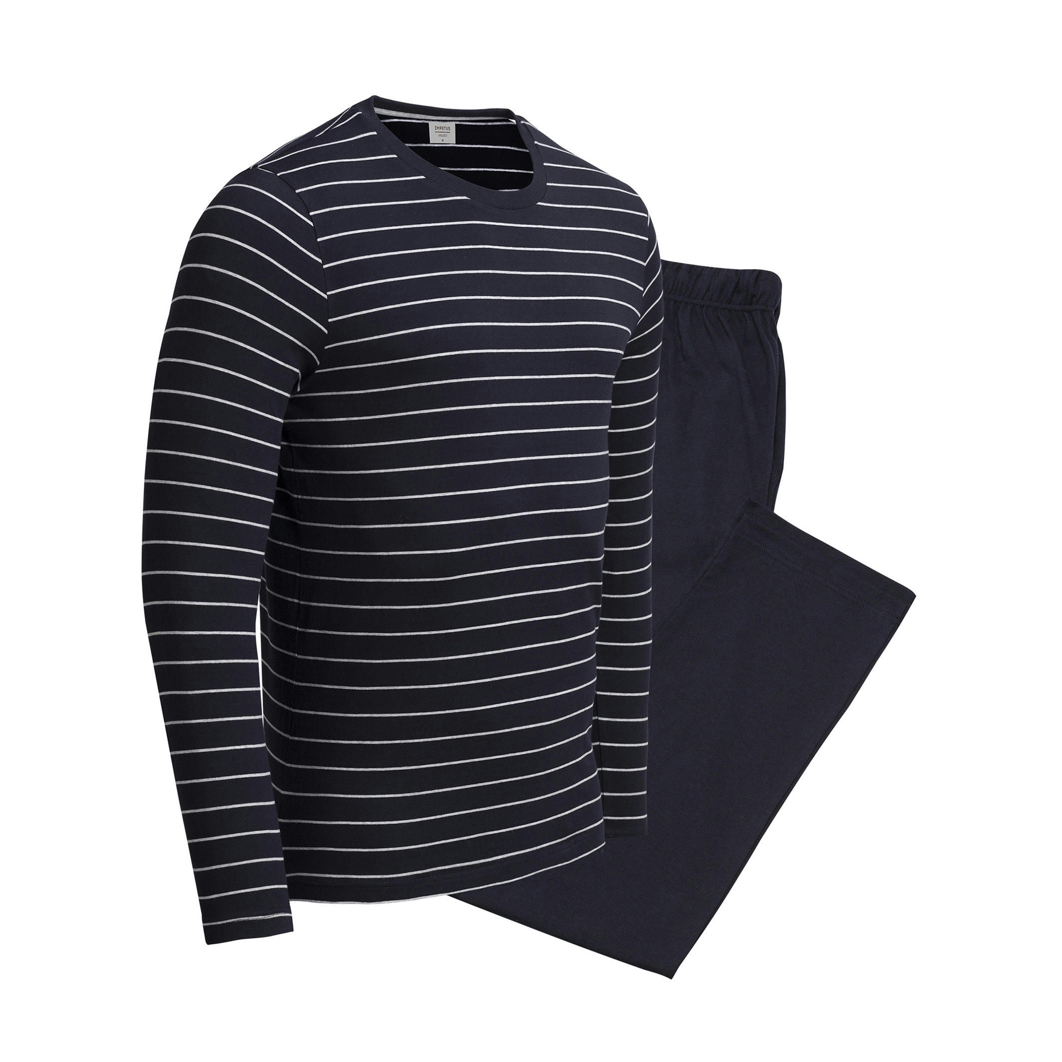 Pyjama long rayé Coton Organic