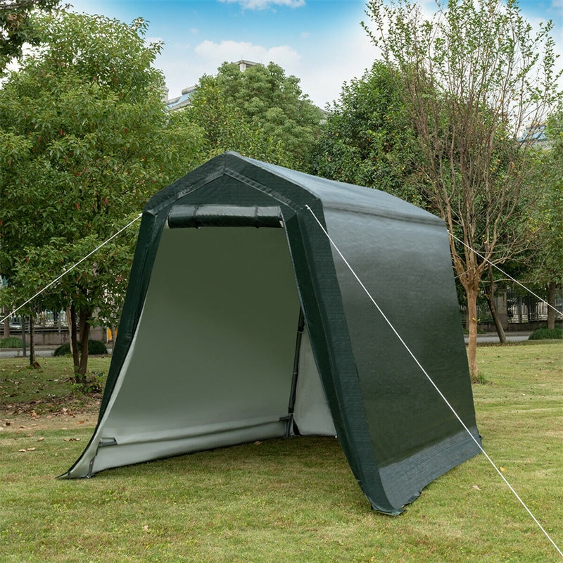 6' x 8' Patio Carport Canopy Tent Storage Shelter Shed Car Canopy