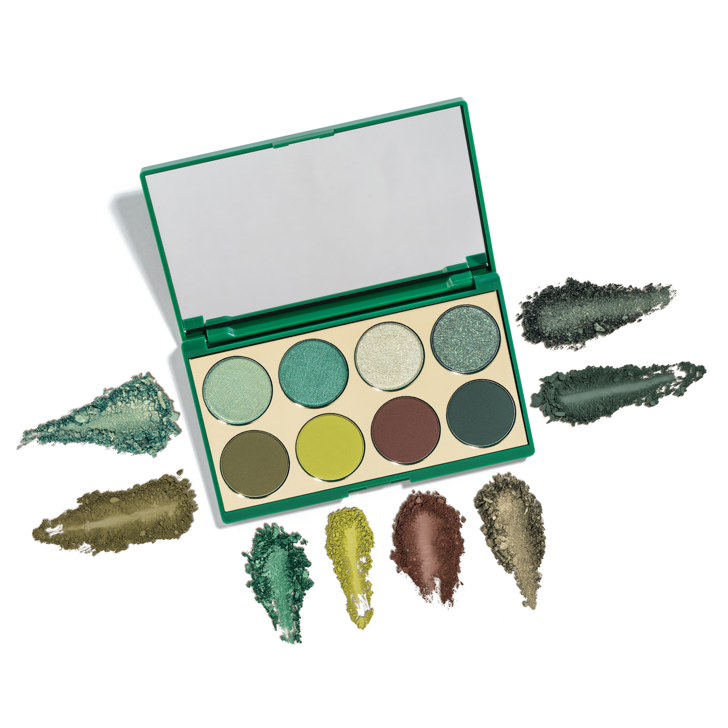 Paleta de Sombra Niina Secrets Green 5,6g