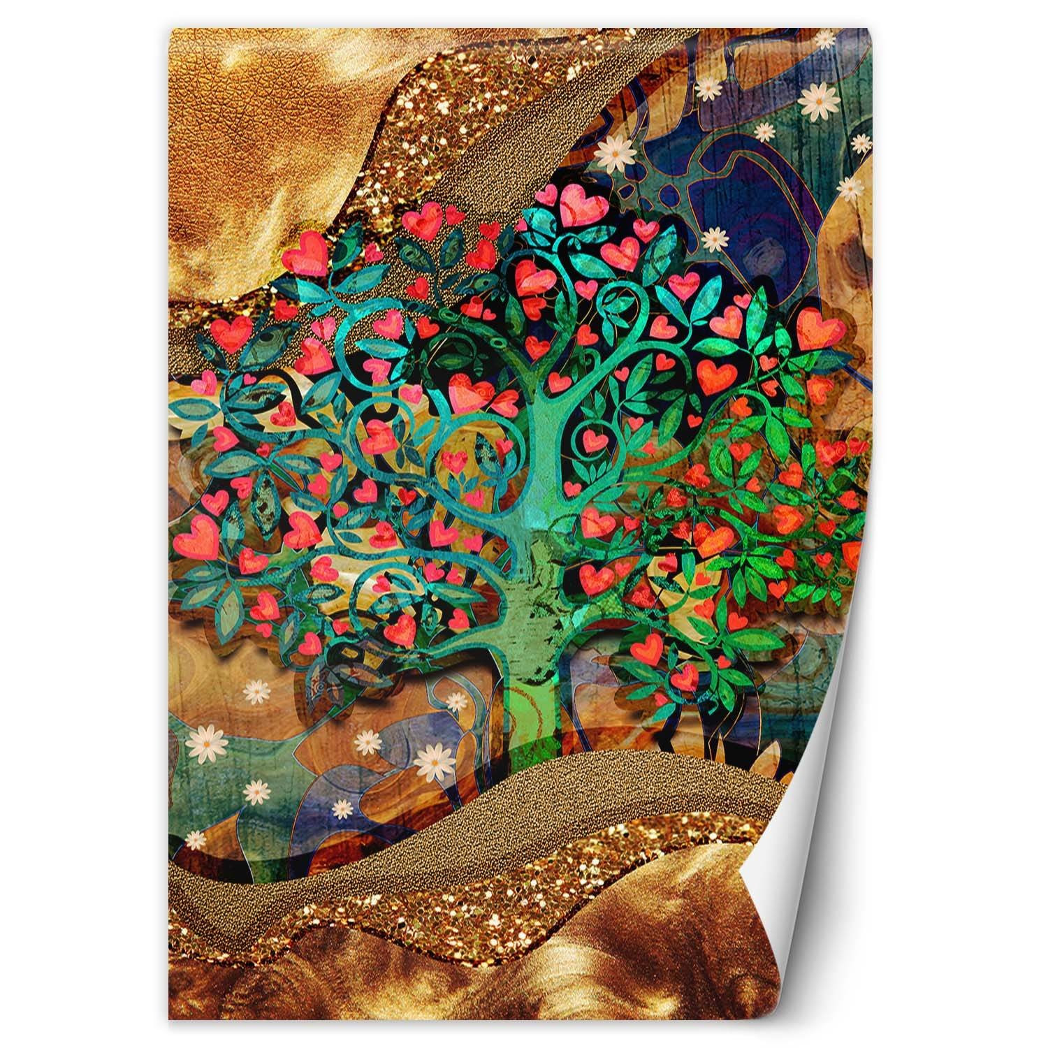 Feeby Fototapeta, Drzewo życia Gustaw Klimt 100x140