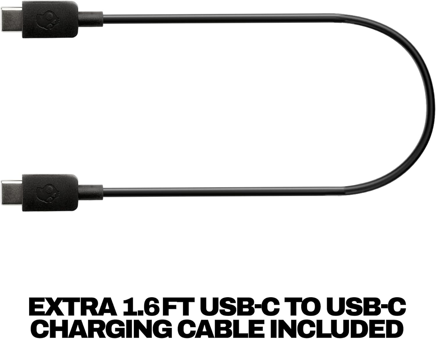 Skullcandy Crusher ANC 2 Wireless Over-Ear Bluetooth Headphones with Extra USB-C Charging Cable  Multi-Sensory Bass  Active Noise Cancelling  60 Hours Battery  Microphone iPhone Android - True Black