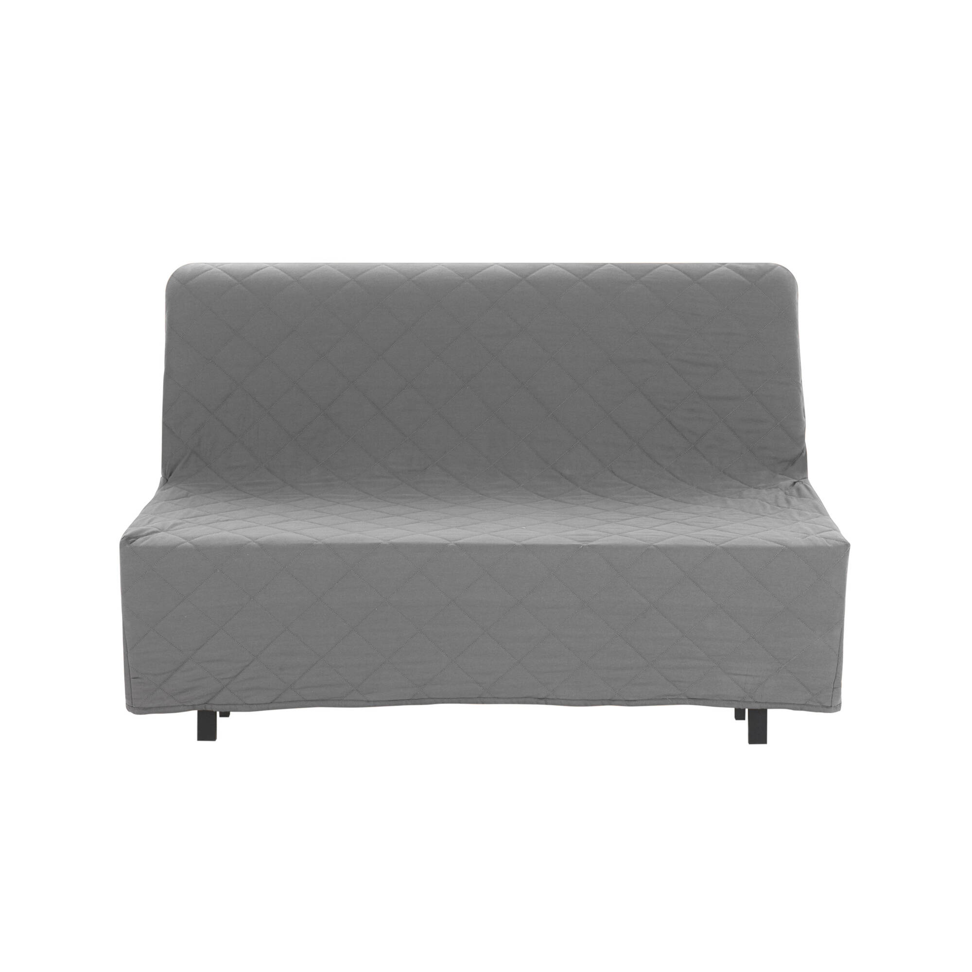 Housse canapé BZ coton bachette uni matelassé