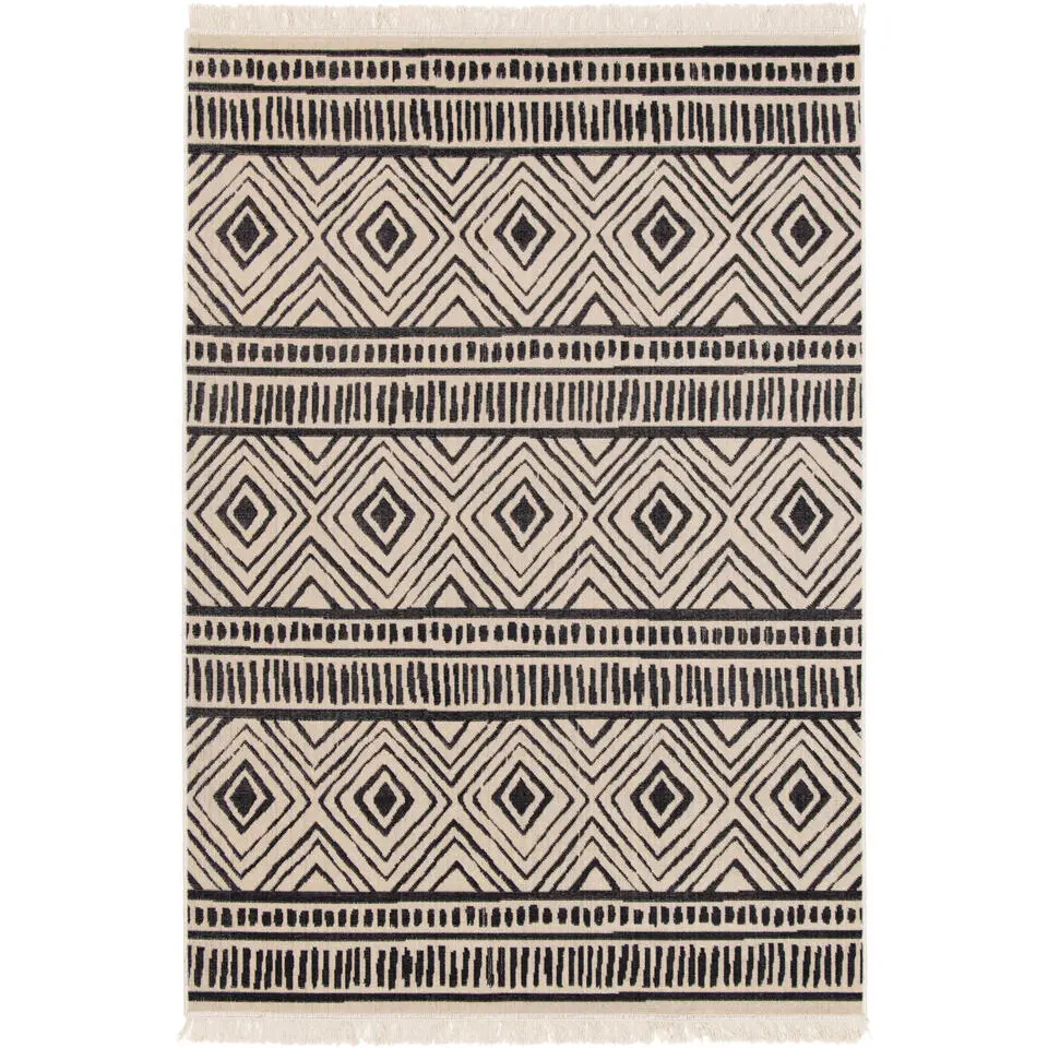 Dutch Lifestyle - Katoen - Vloerkleed - 160x230cm - Beige