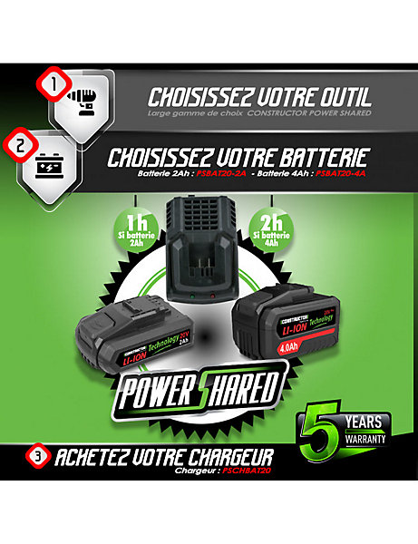 Outil multifonctions sans fil 20V