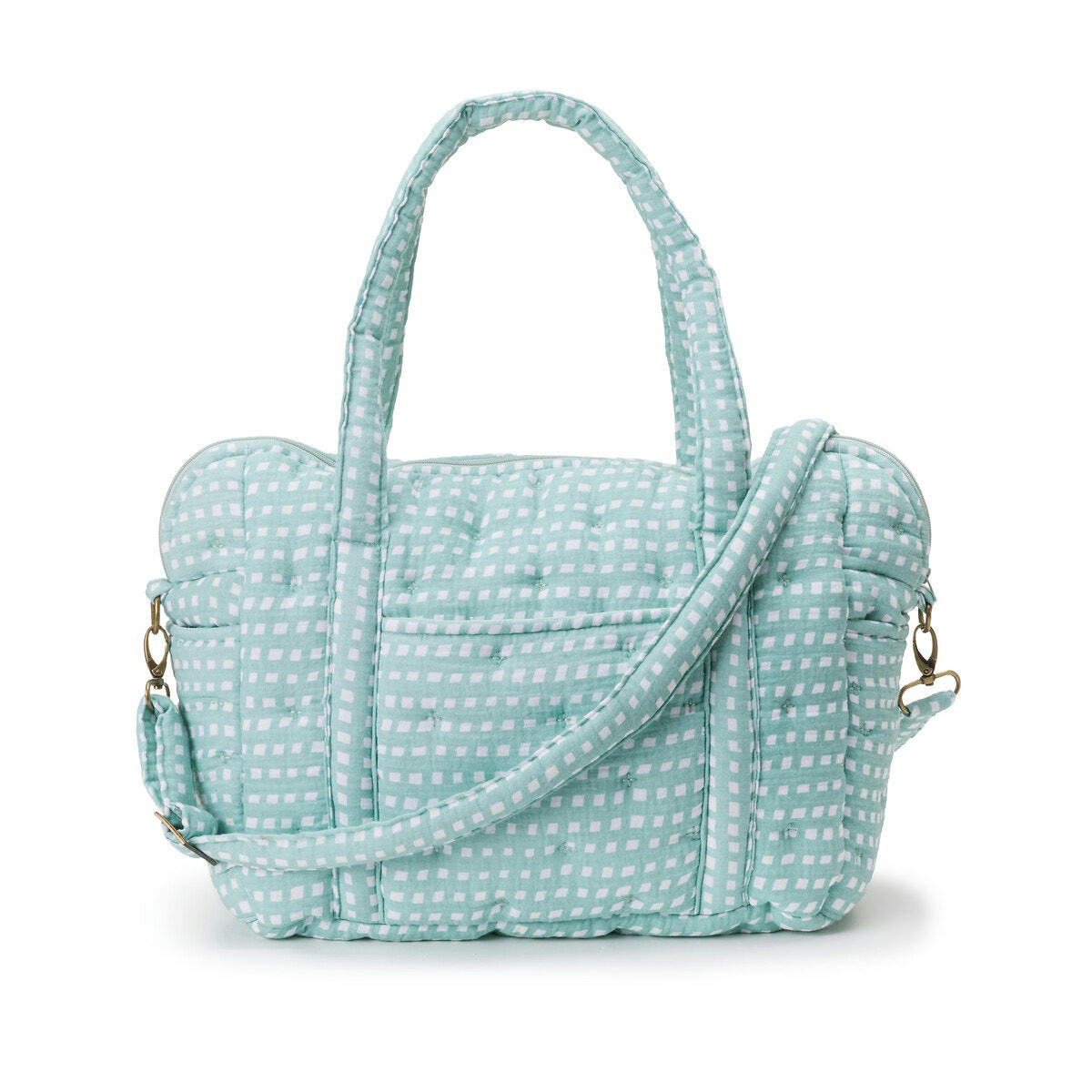 Sac à langer gaze de coton, Vichy
