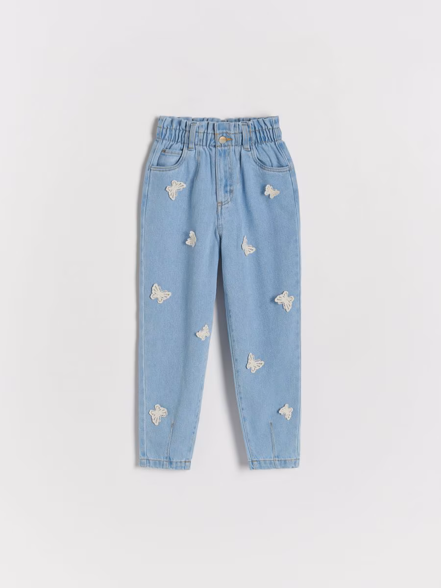 Baggy Jeans With Appliqu&eacute;