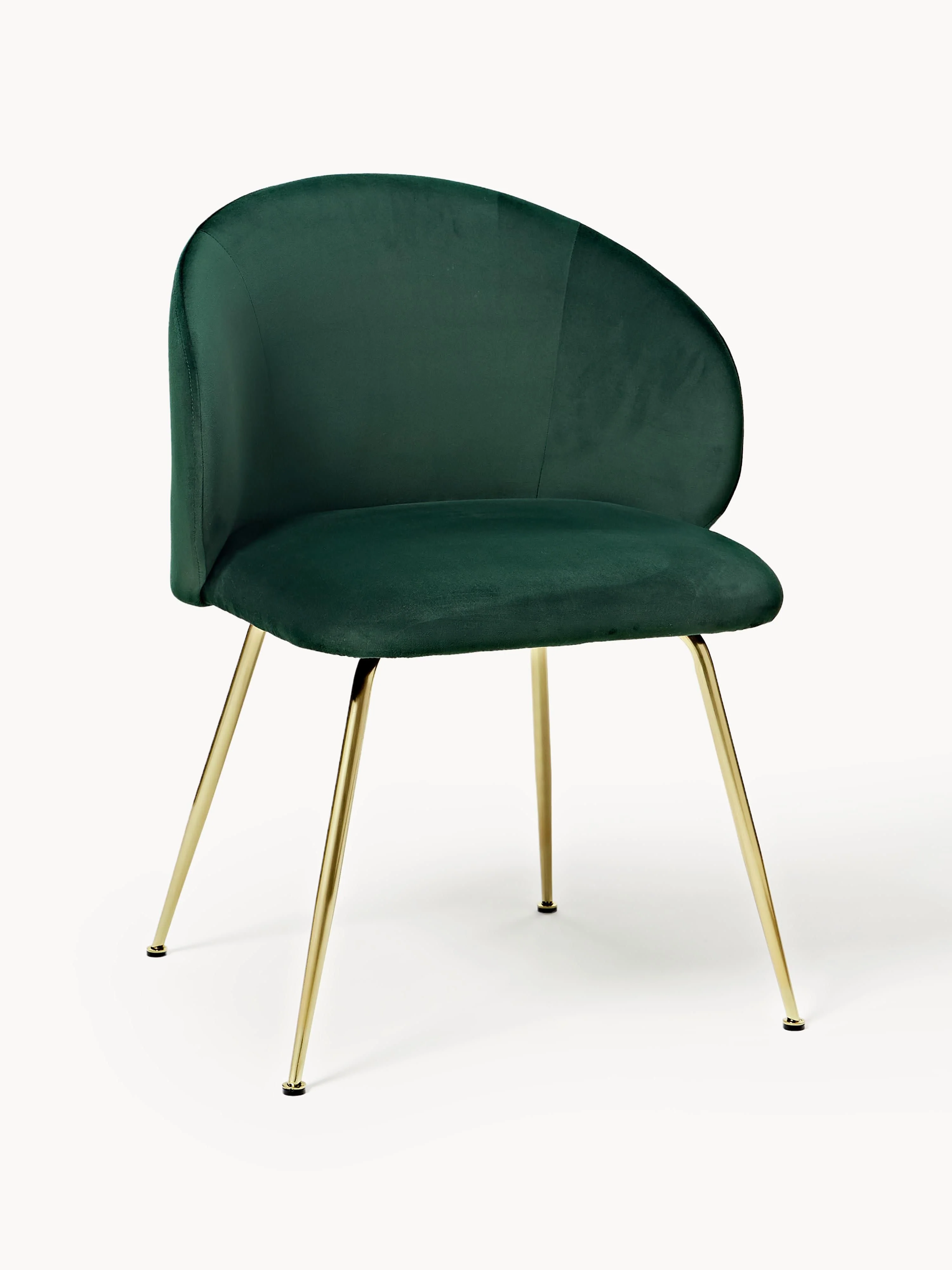 Samt-Polsterstühle Luisa, 2er-Set