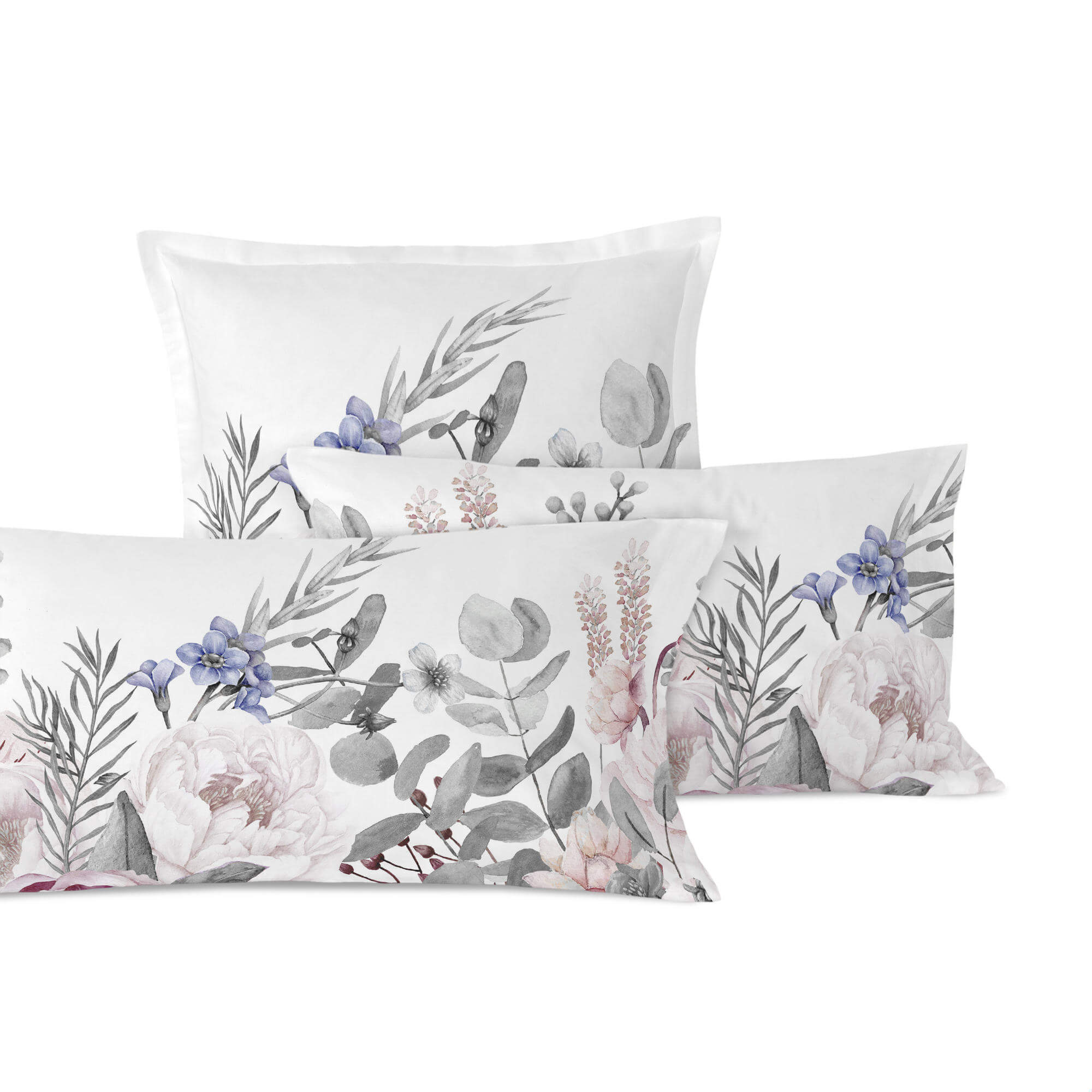 Happy Friday Set van 2 kussenslopen Delicate Bouquet