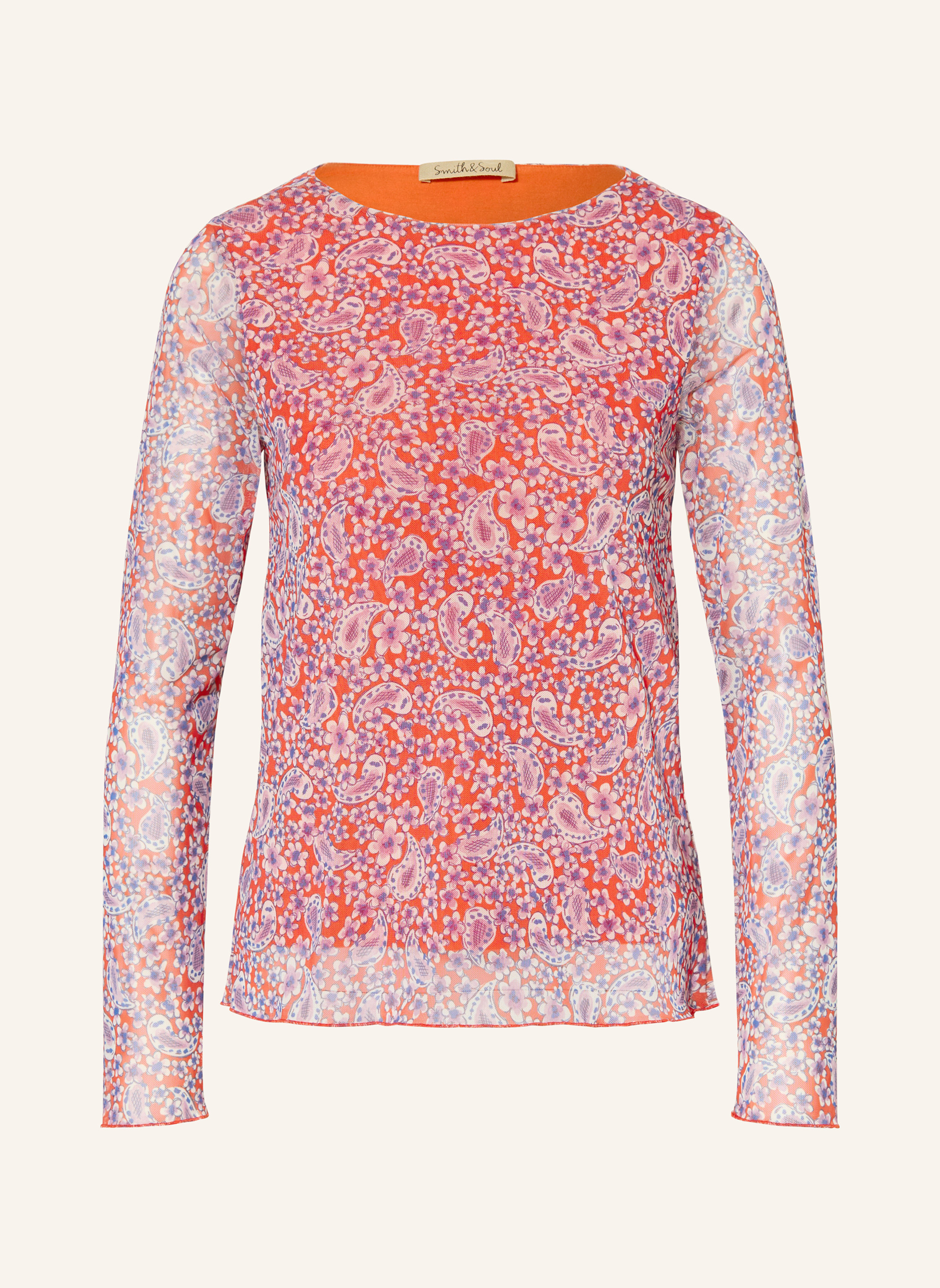 Smith & Soul Blusenshirt aus Mesh