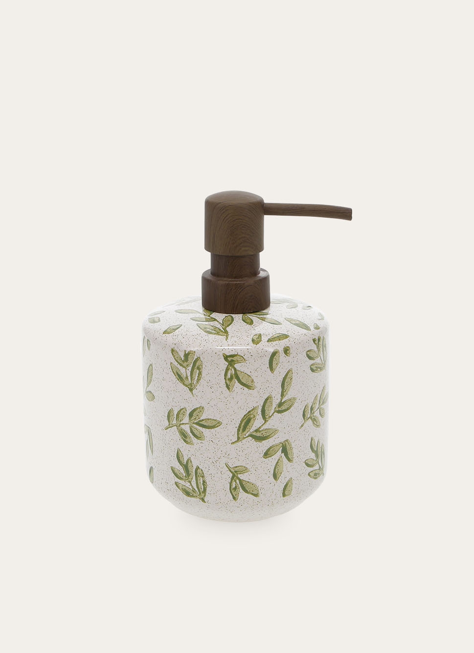 DISTRIBUTEUR DE SAVON EN CÉRAMIQUE RAPHAEL VERT KAKI