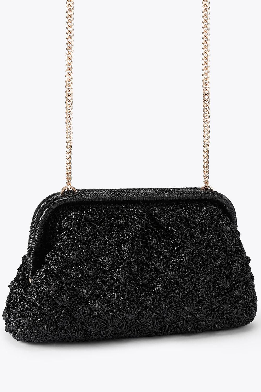 Carvela Gabriella Clutch' Silk Blend Bag