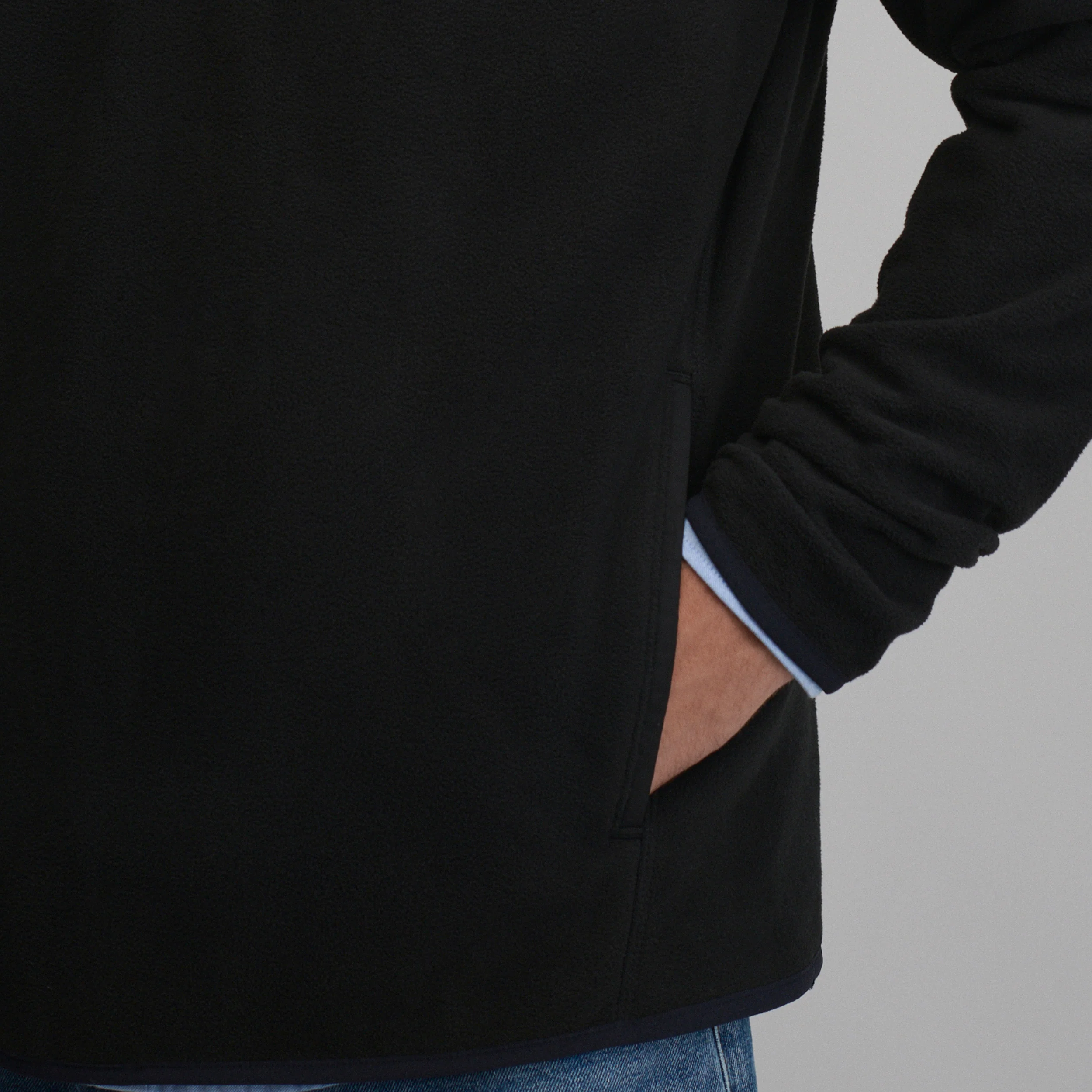 Men's Chutes Fleece Snap Mock Pullover