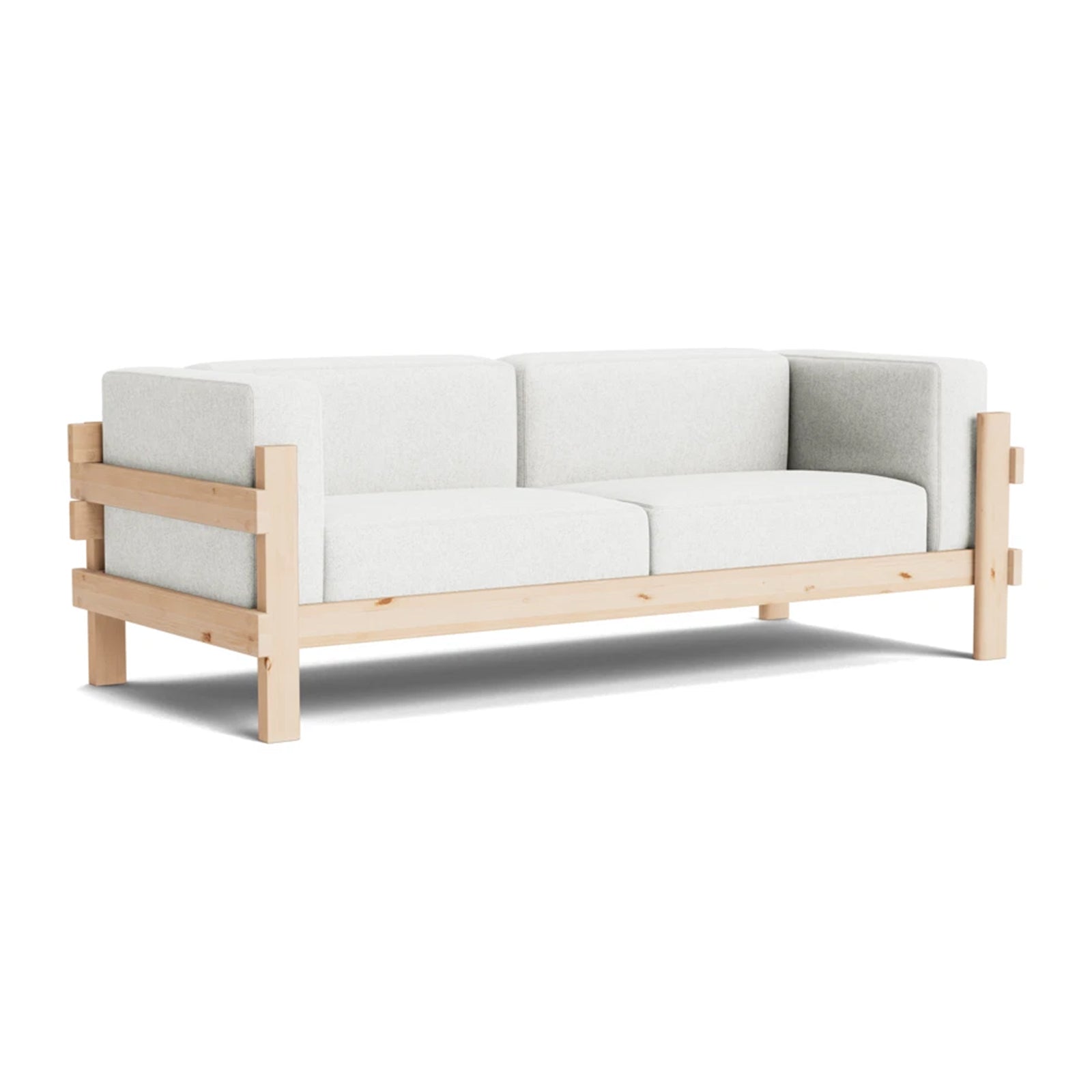 Normann Copenhagen Kube 3-zitsbank - Lichtgrijs / Beige