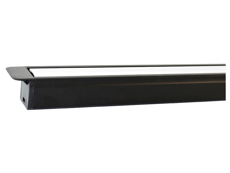 Profl aluminiowy typ G 1m klosz czarny