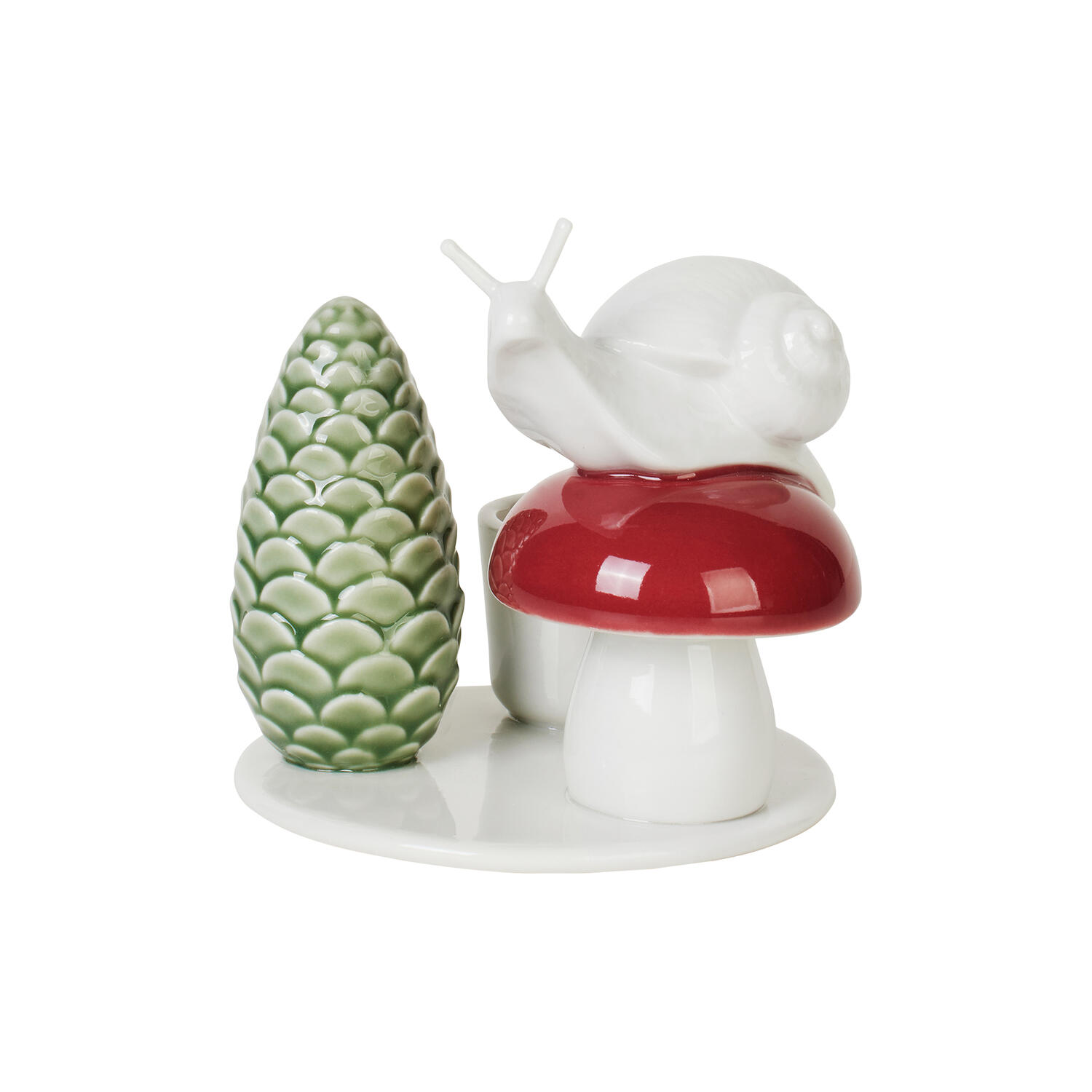 Winter Stories Snail & Mushroom lysestage