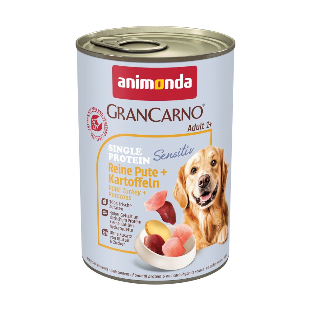 Animonda Grancarno Adult Single Protein Sensitive Economy Pack 24 x 400g