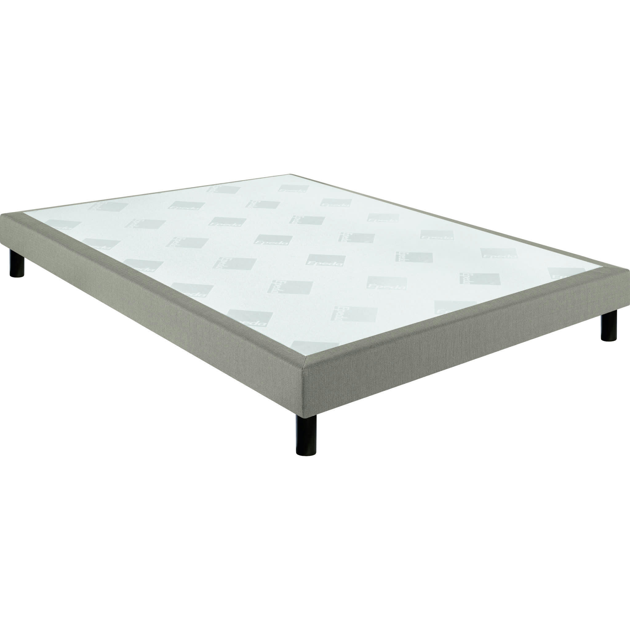 CONFORT FERME DECO NATURE - Sommier confort ferme chiné l 15 cm 2x90x200