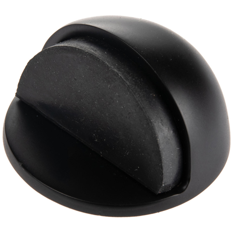 Arrêt de porte en aluminium noir 30 mm 4 pièces LINEA BERTOMANI