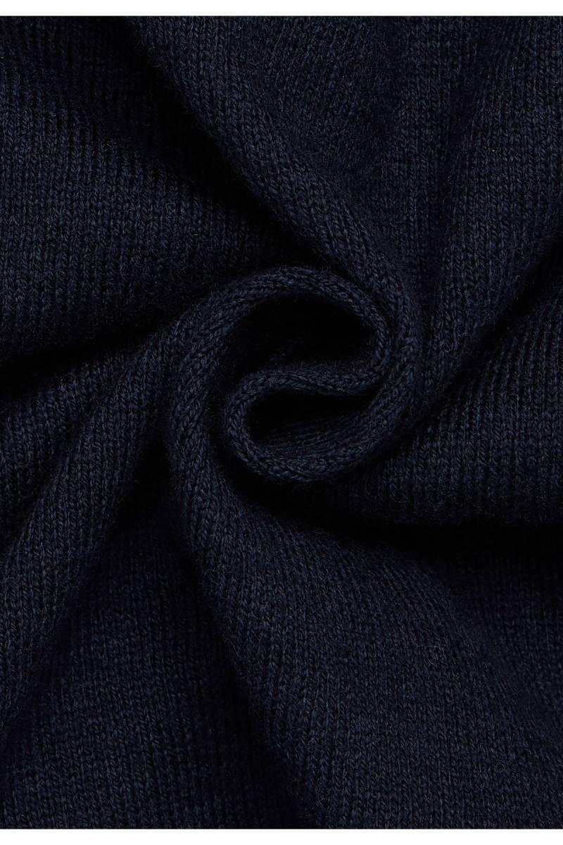 ETERNA Regular Fit Pullover marineblau, Einfarbig
