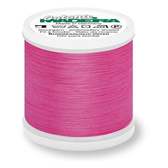 Madeira Hot Pink Cotona 30 Thread 200m (709)