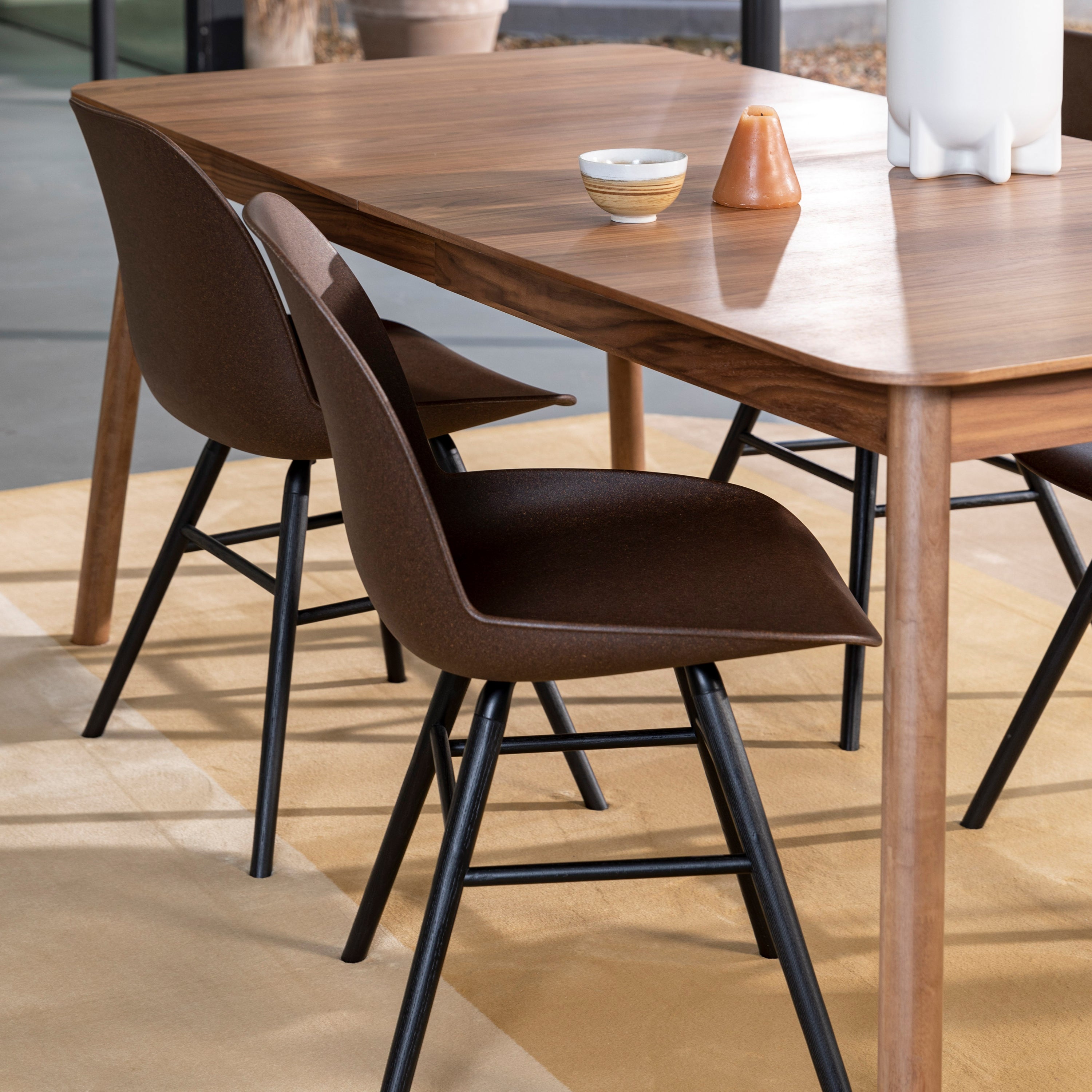 Zuiver Albert Kuip Eetkamerstoel - Koffie