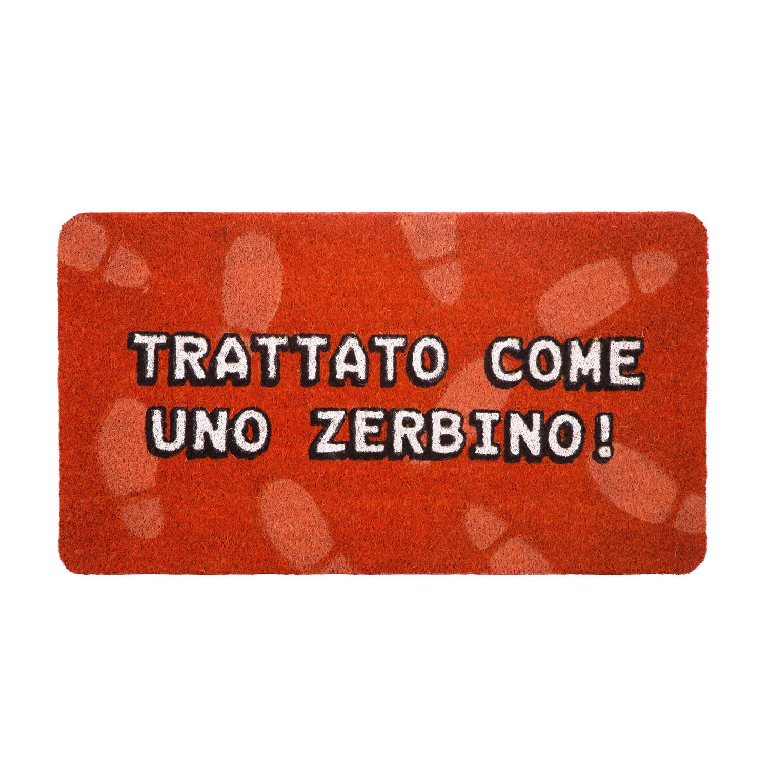 Zerbino 40x70 cm arancione Zerbinomania