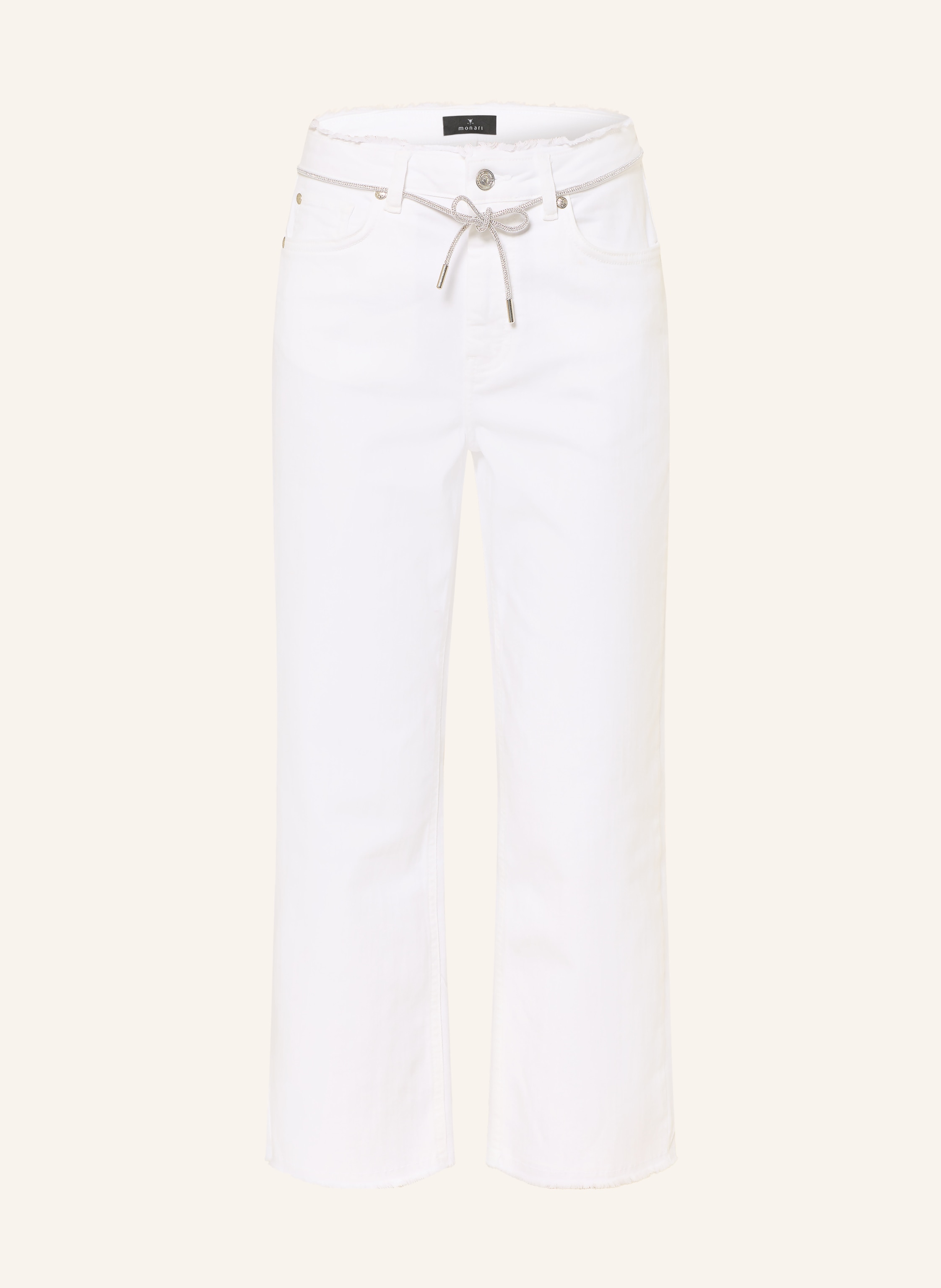monari Cropped Jeans mit Schmucksteinen
