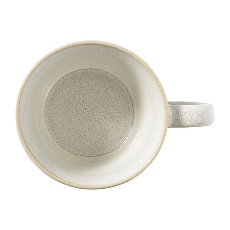 Mok roots groot - wit - 410 ml