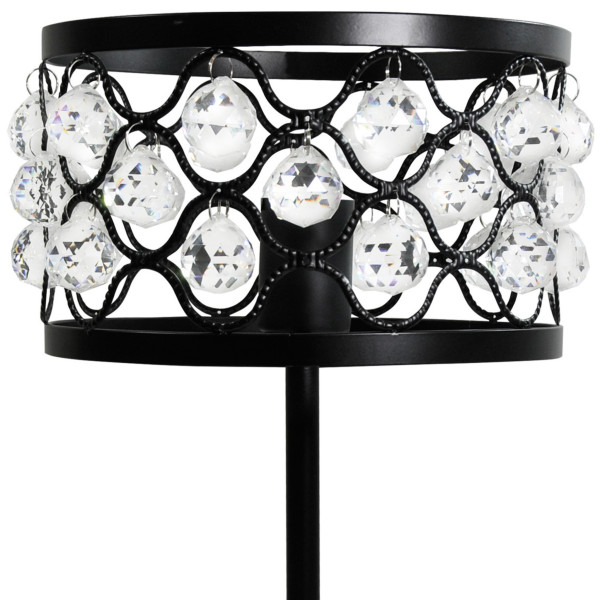 Lampa stołowaczarna VEJLE1xE27x20W wys:45cm Polux